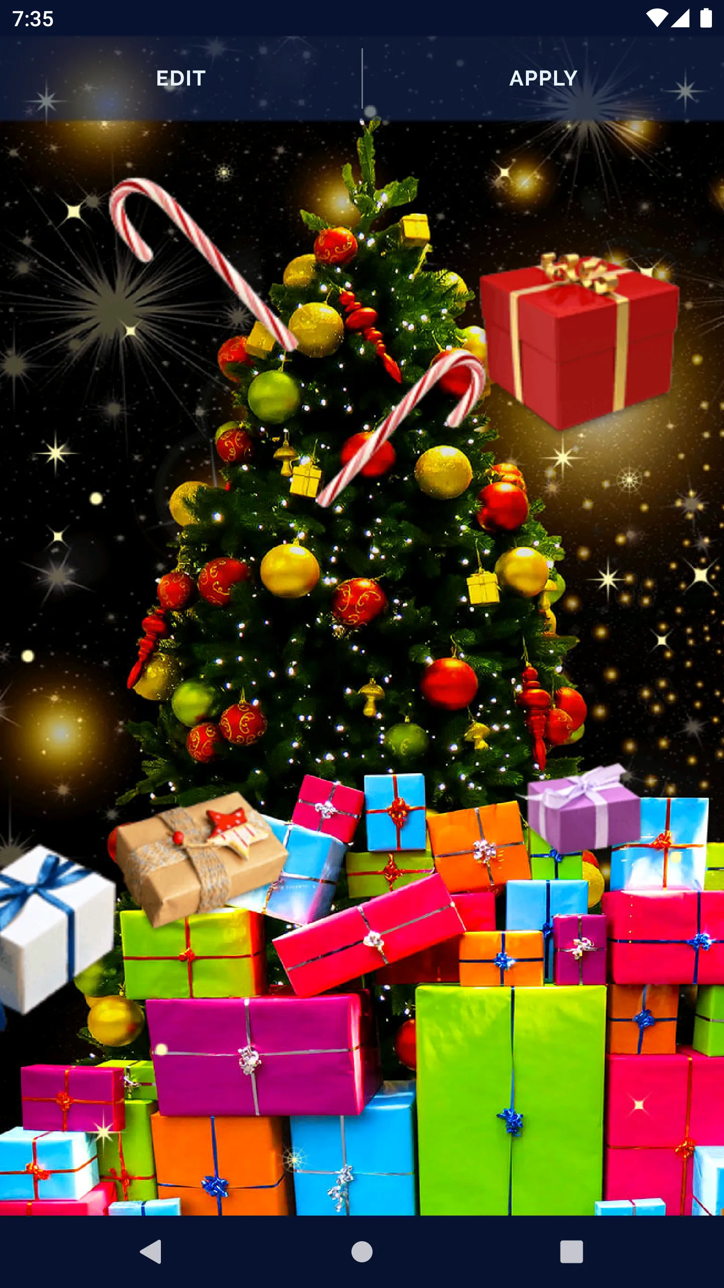 Christmas Live Wallpaper | Indus Appstore | Screenshot