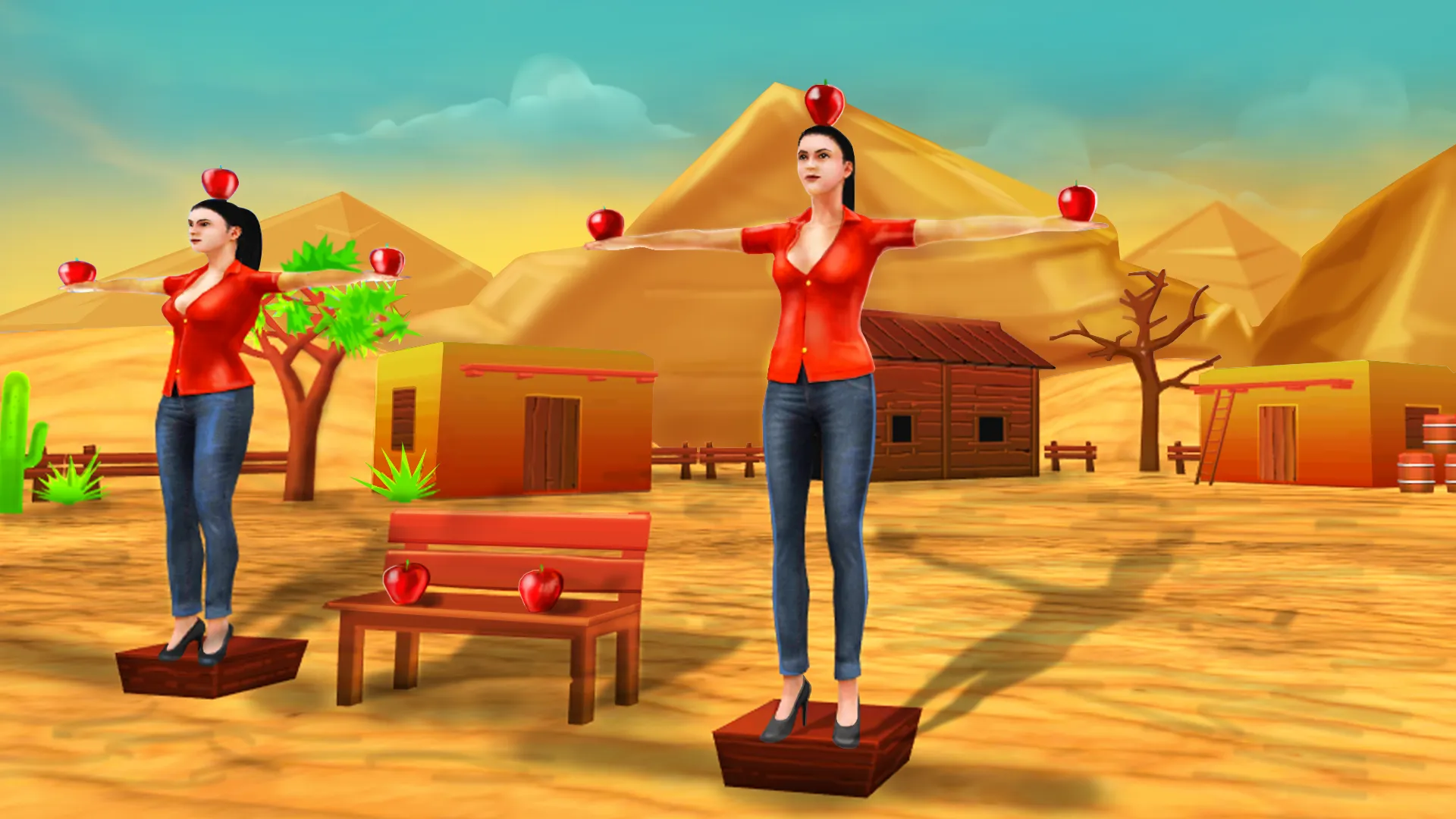 Apple Shooter Game - 3D | Indus Appstore | Screenshot