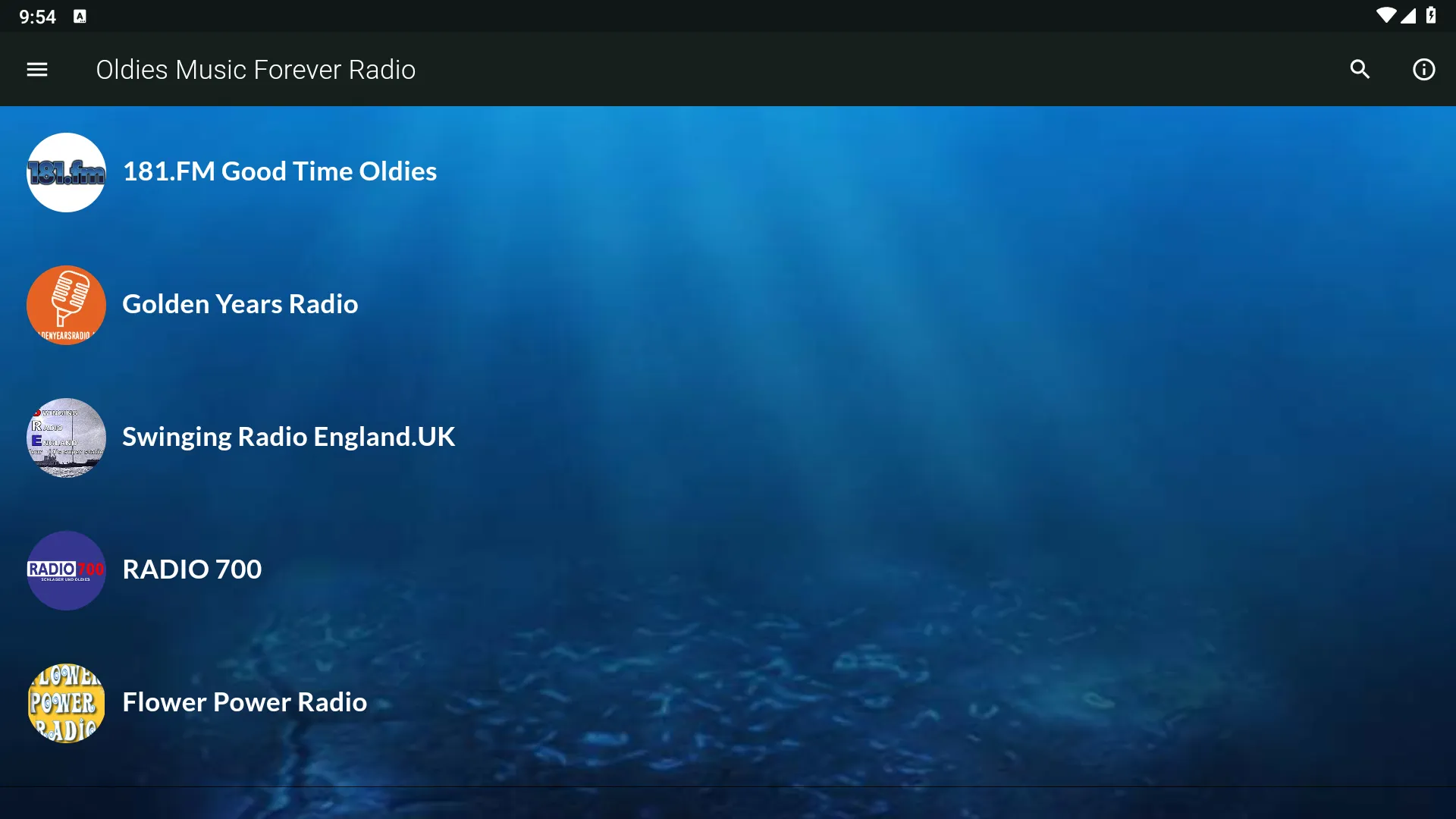 Oldies Music Radio | Indus Appstore | Screenshot