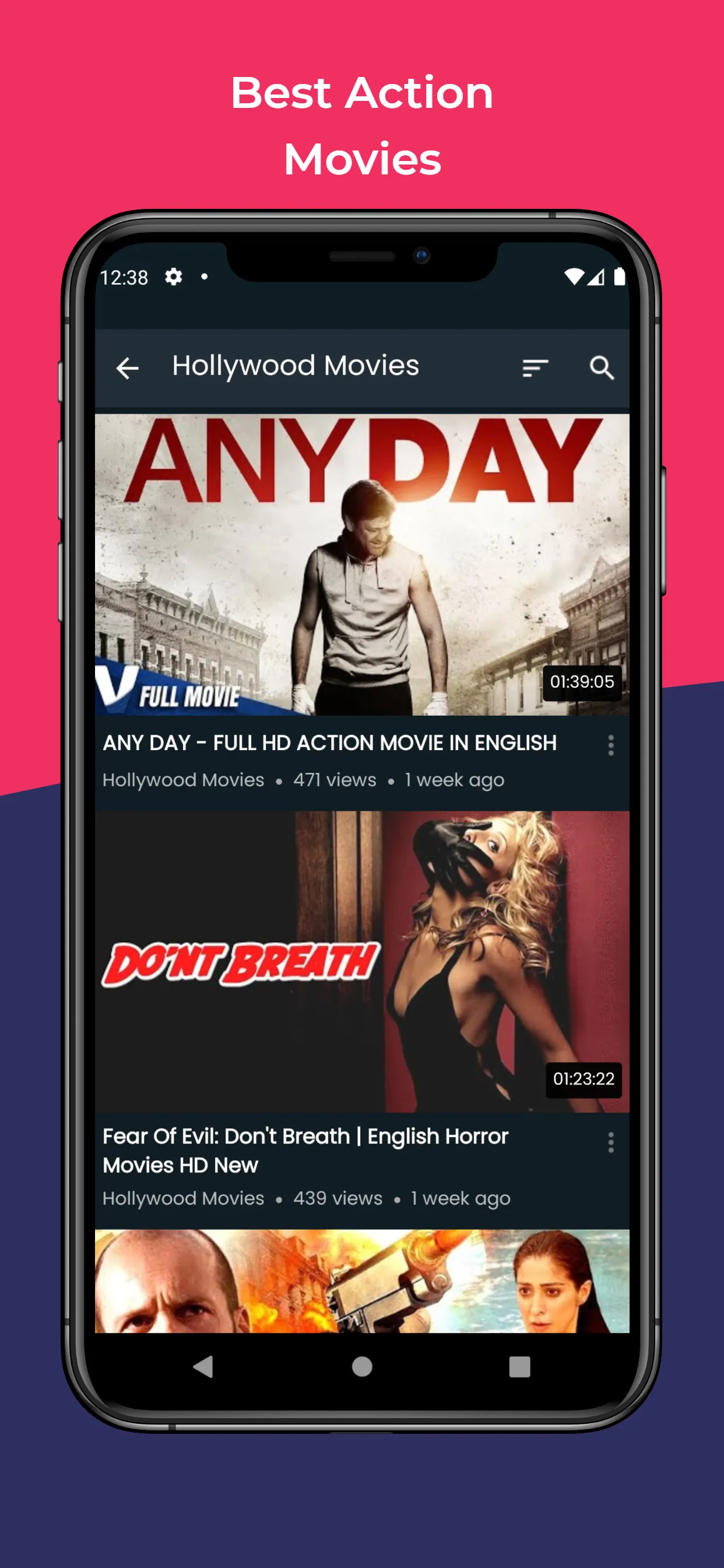 ALL IN ONE MOVIES | Indus Appstore | Screenshot