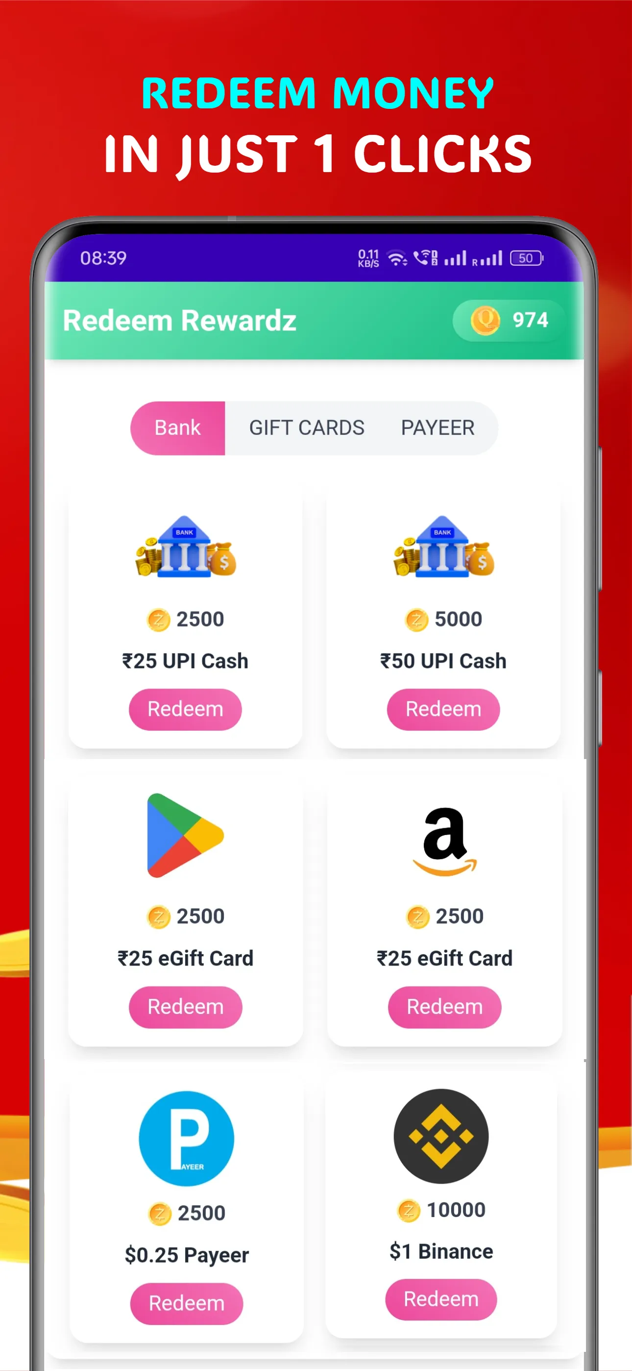 Quick Rewardz – Task & Earn | Indus Appstore | Screenshot