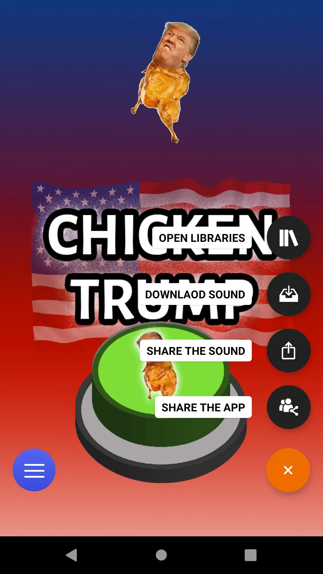 Trump Chicken Dance Button | Indus Appstore | Screenshot