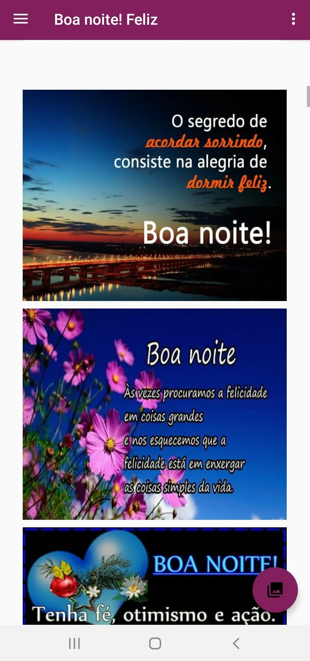 Bom dia, tarde e noite | Indus Appstore | Screenshot