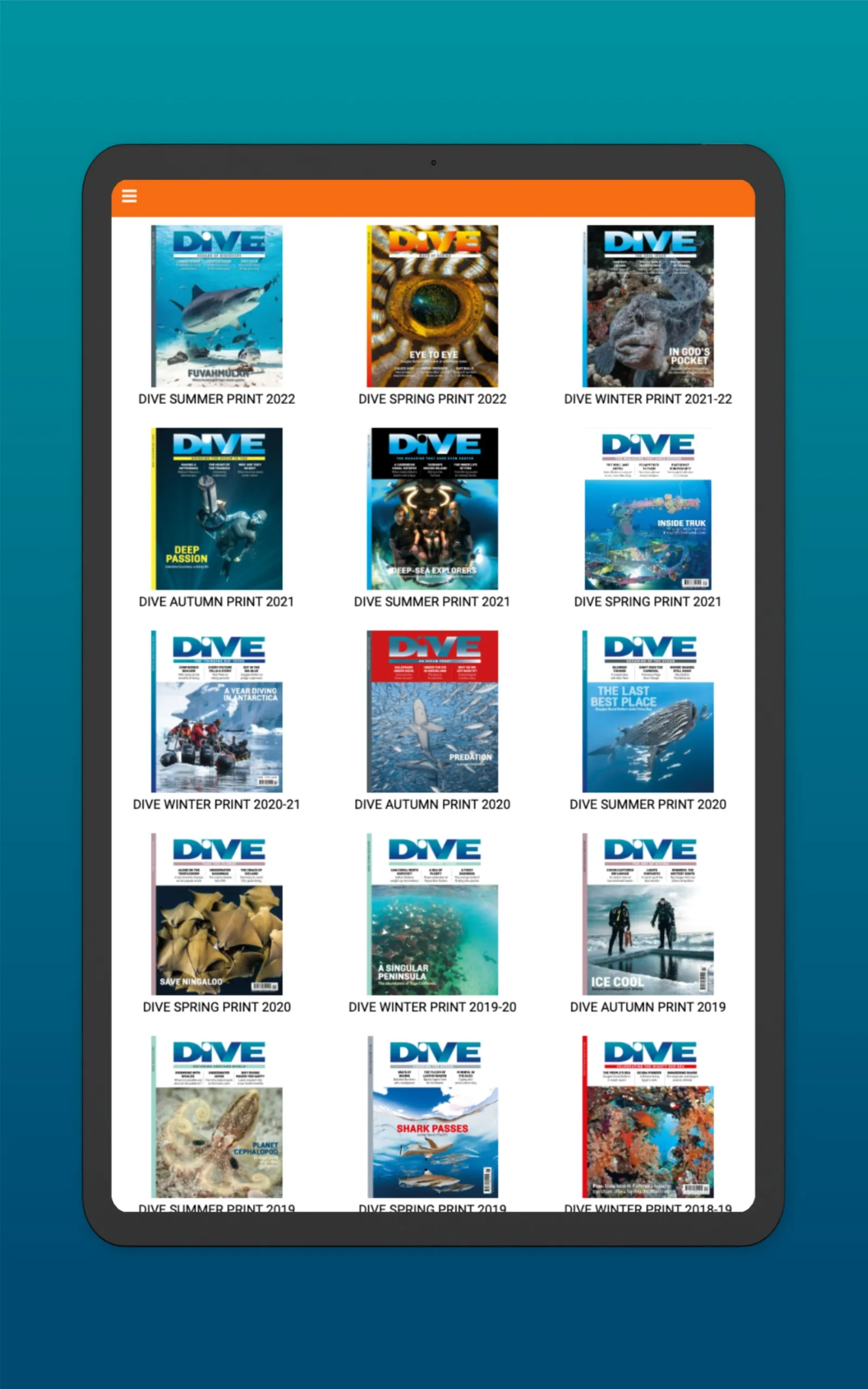 DIVE Magazine | Indus Appstore | Screenshot