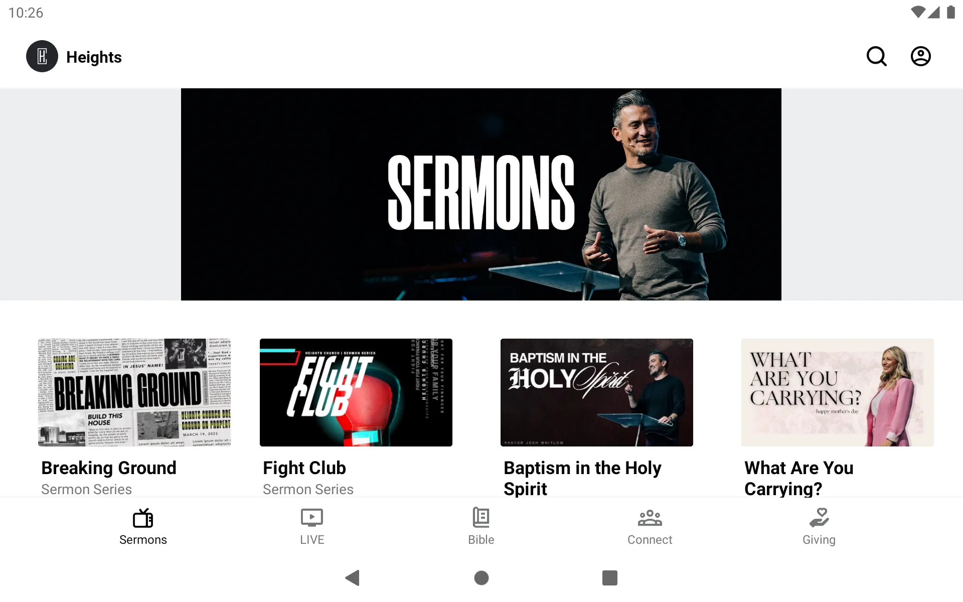 The Heights Church | Indus Appstore | Screenshot