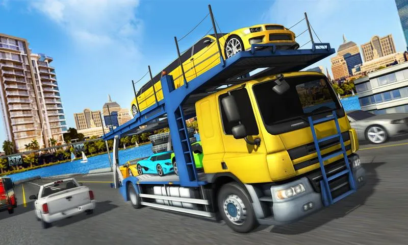 Car Transporter Cargo Truck | Indus Appstore | Screenshot