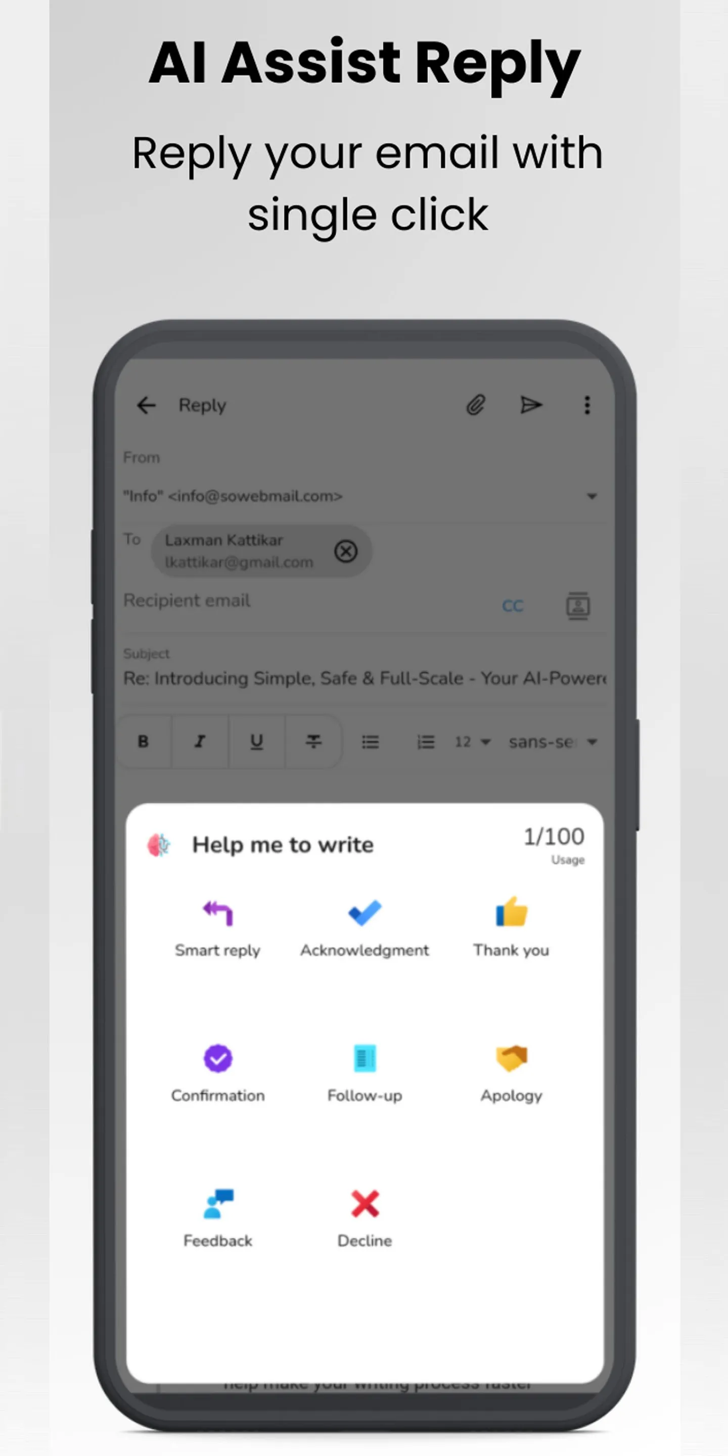 Webmail - Lite | Indus Appstore | Screenshot