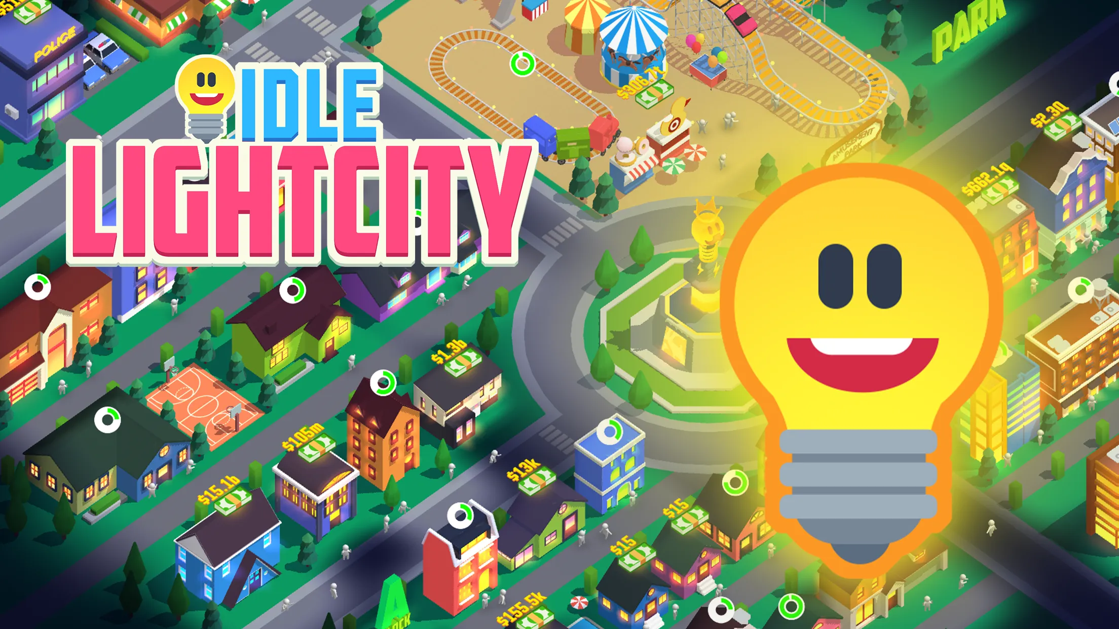 Idle Light City: Clicker Games | Indus Appstore | Screenshot