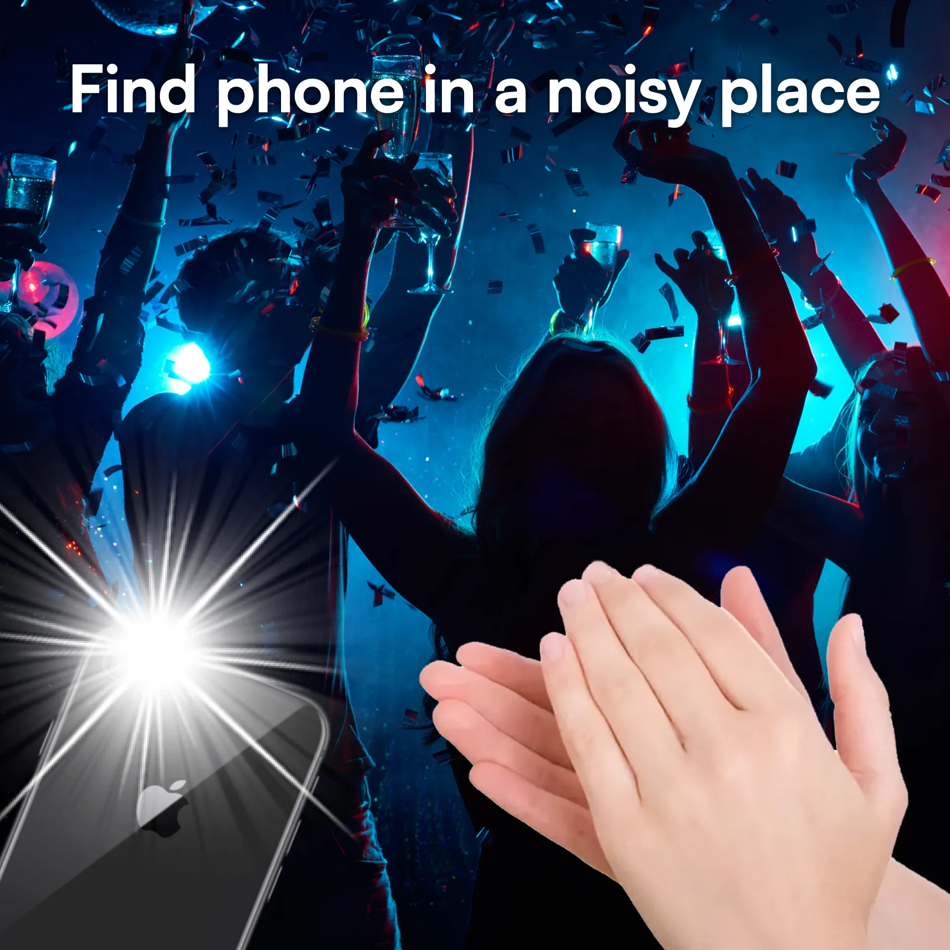 Find My Phone: Clap & Whistle | Indus Appstore | Screenshot