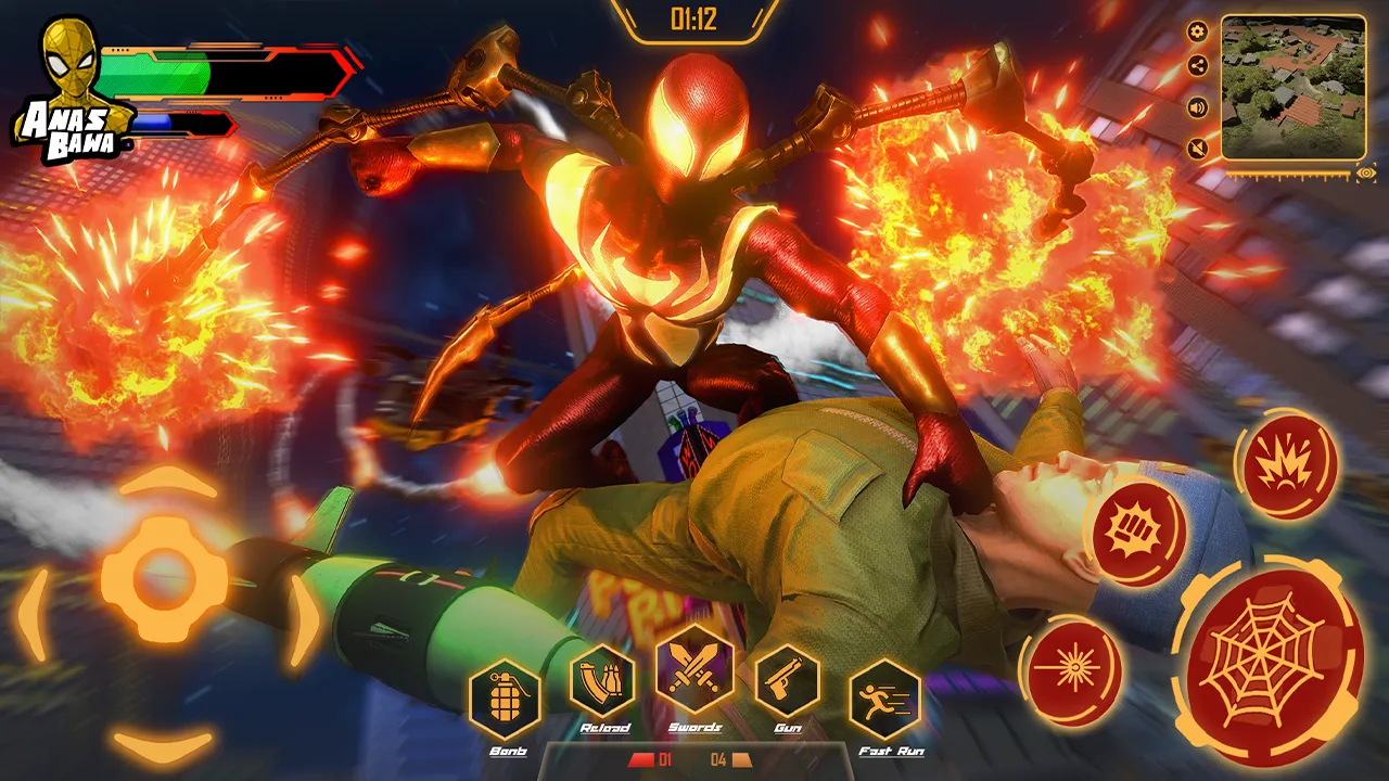 Iron Super Hero - Spider Games | Indus Appstore | Screenshot