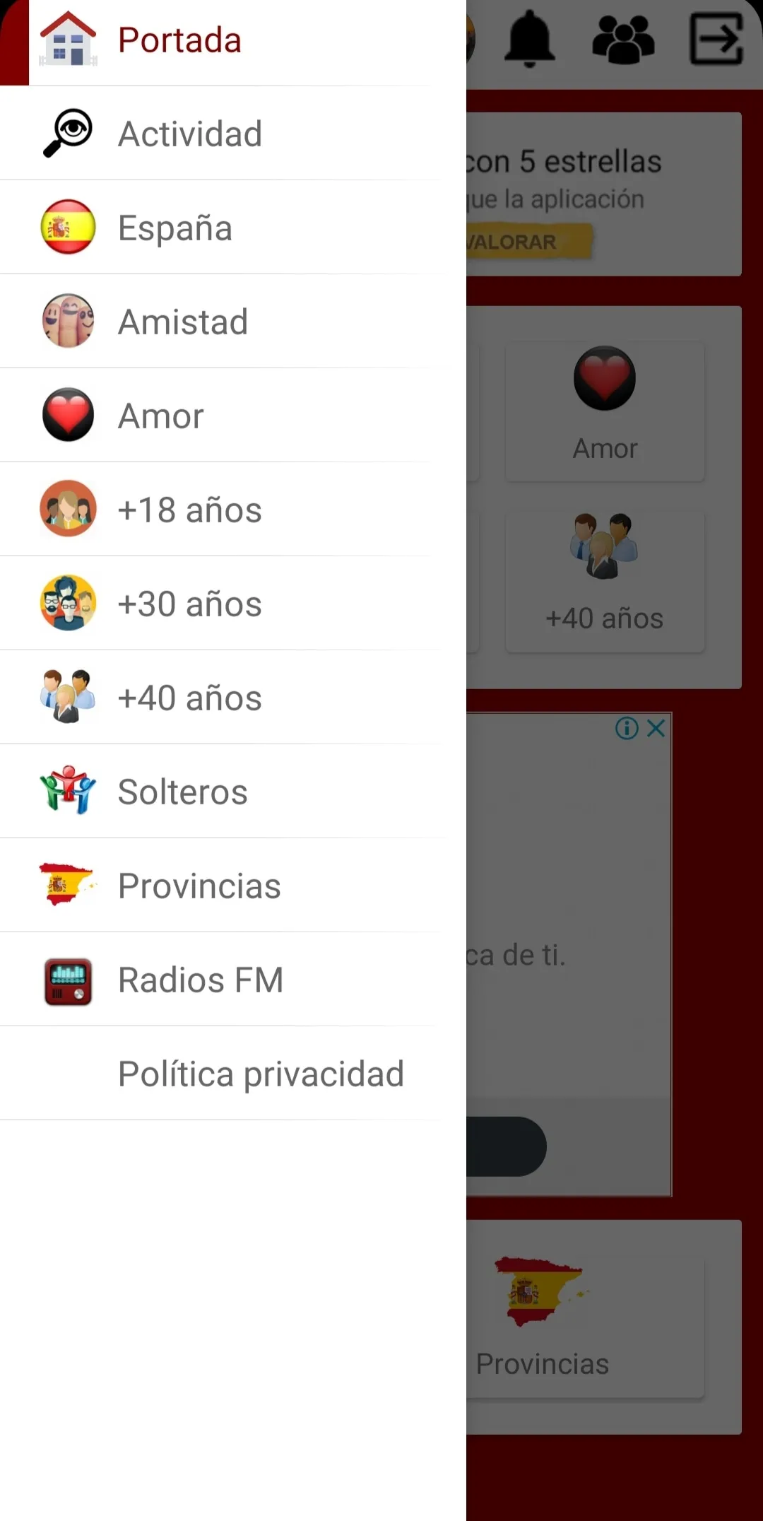 Chat España: Amor y Amistad | Indus Appstore | Screenshot