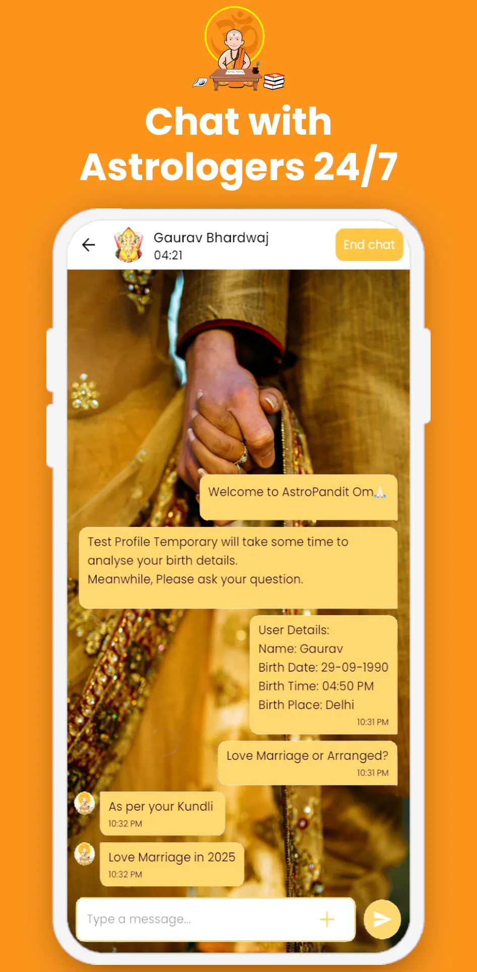 AstroPanditOm-Talk &Chat Astro | Indus Appstore | Screenshot