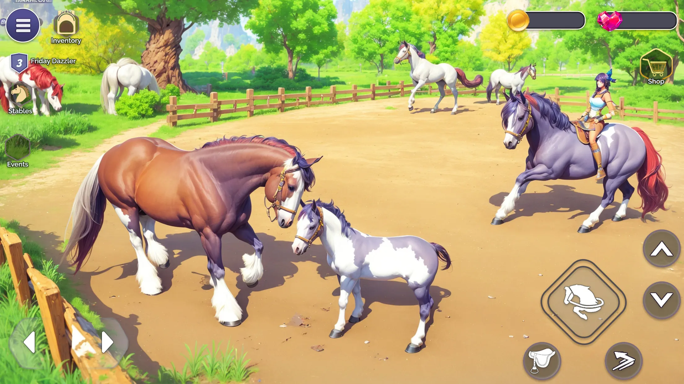 My Fantasy Heaven Horse Game | Indus Appstore | Screenshot