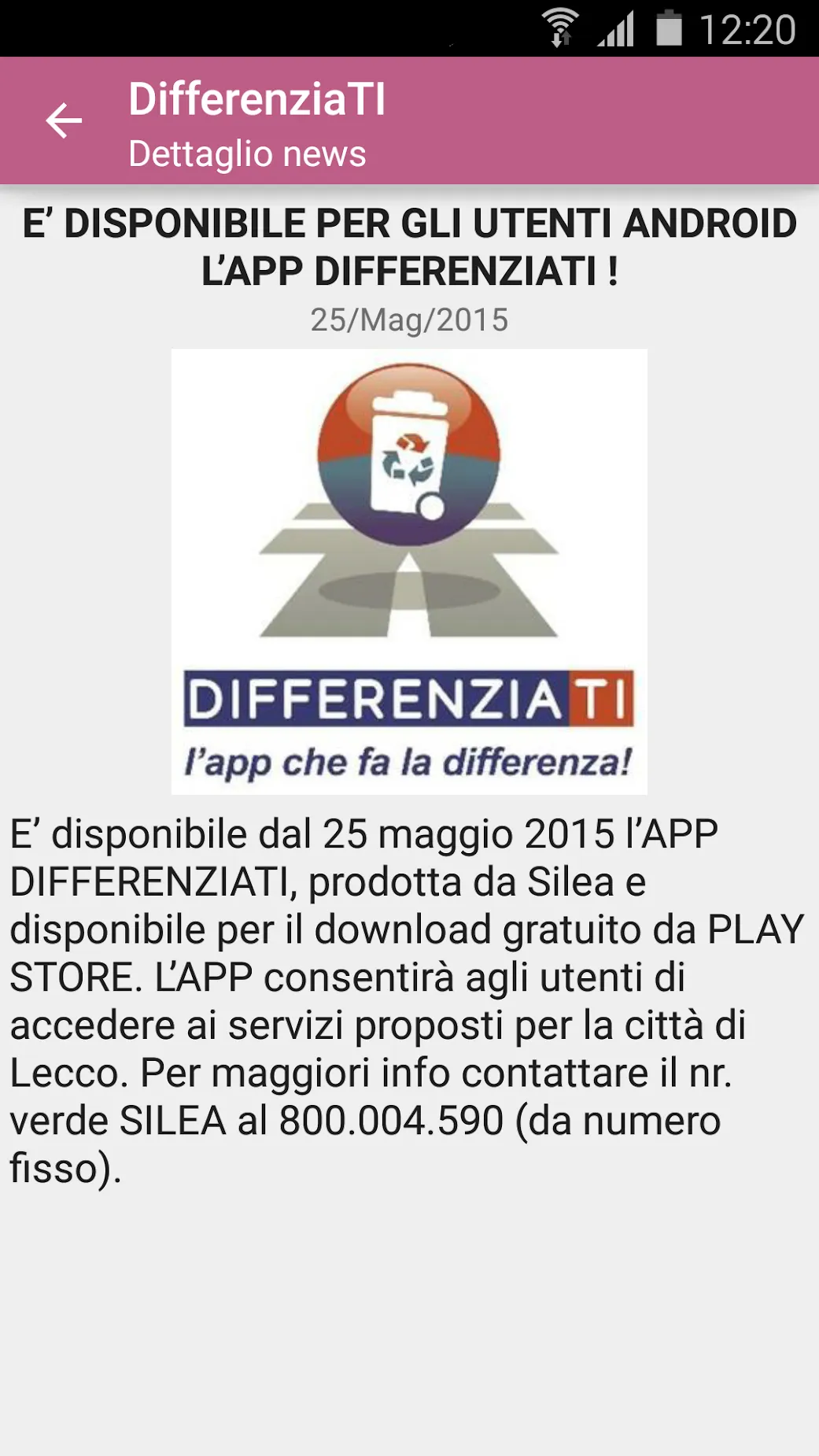 DifferenziaTI Silea | Indus Appstore | Screenshot