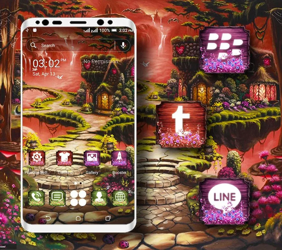 Wonderland Forest Theme | Indus Appstore | Screenshot