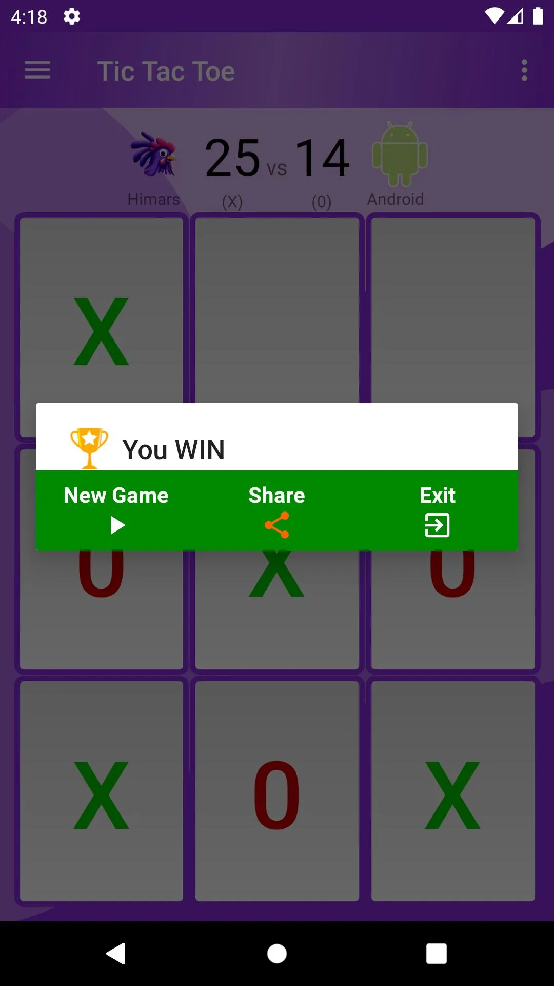 Tic Tac Toe | Indus Appstore | Screenshot