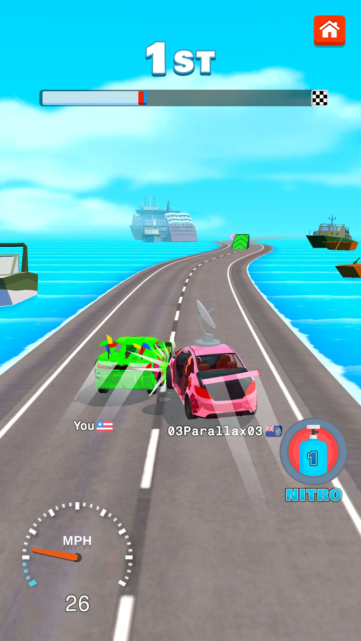 Idle Racer — Tap, Merge & Race | Indus Appstore | Screenshot