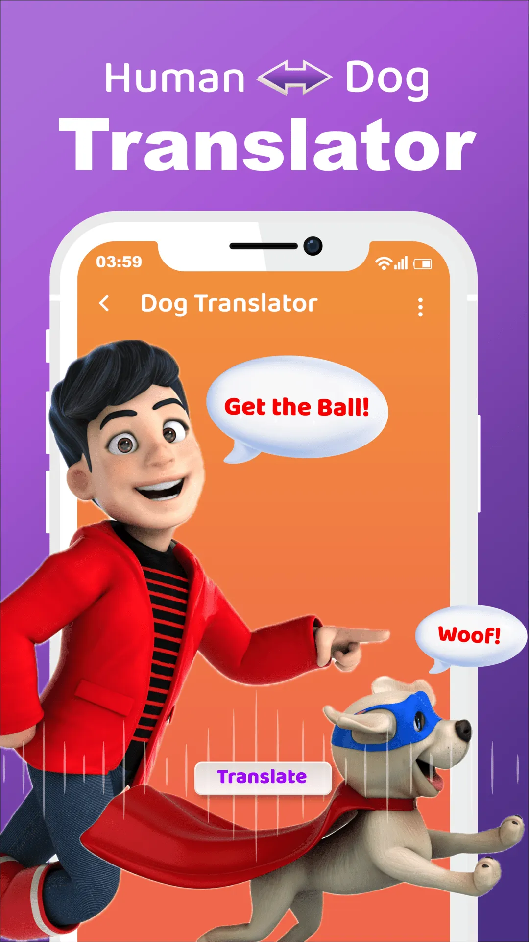 Dog Translator - Dog to Human | Indus Appstore | Screenshot