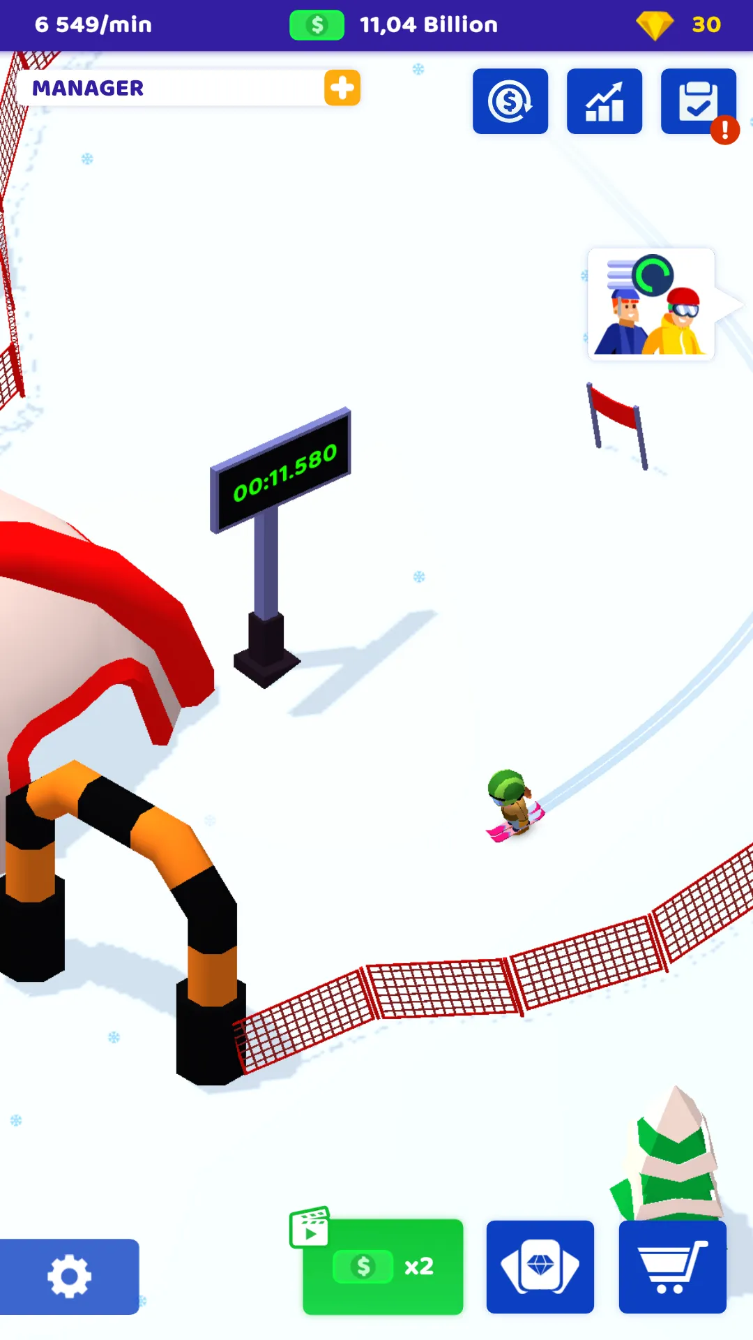Ski Resort: Idle Tycoon & Snow | Indus Appstore | Screenshot