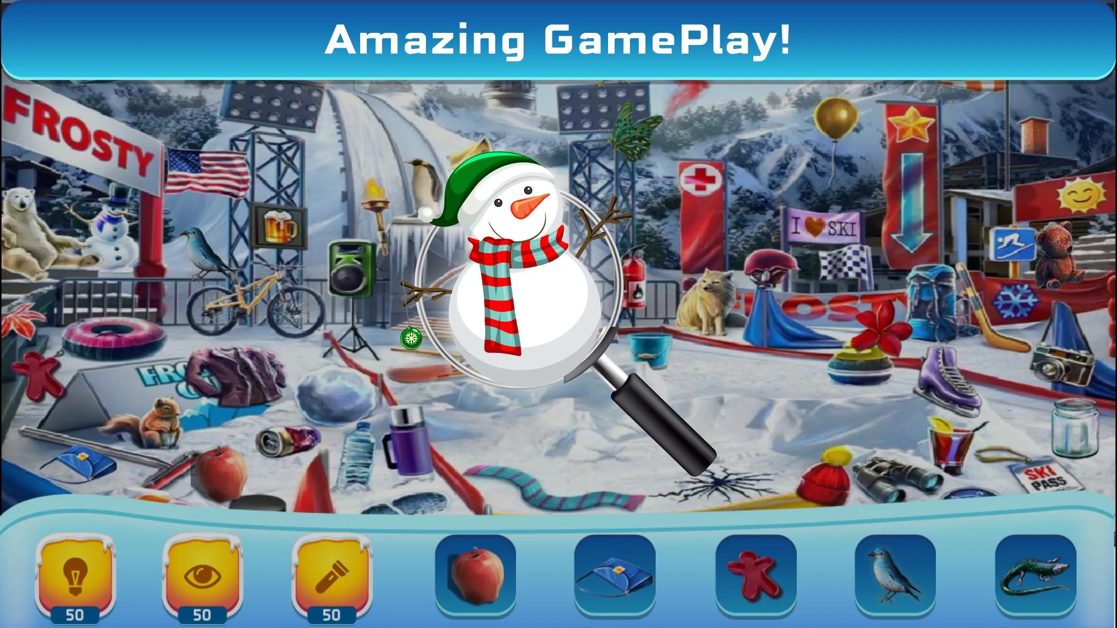 Winter Hidden Objects | Indus Appstore | Screenshot