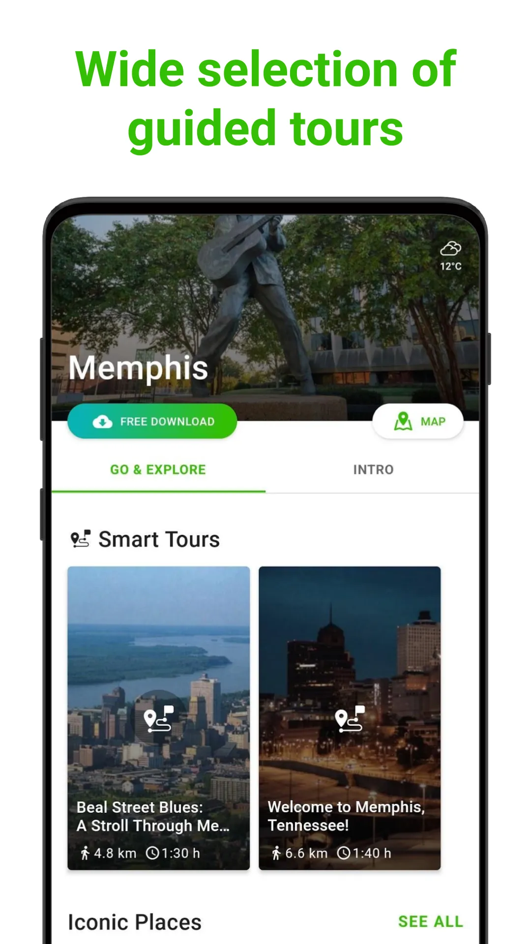 Memphis Tour Guide:SmartGuide | Indus Appstore | Screenshot