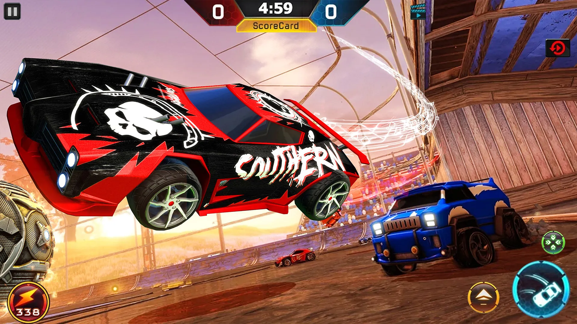 Rocket Car Soccer League Games | Indus Appstore | Screenshot
