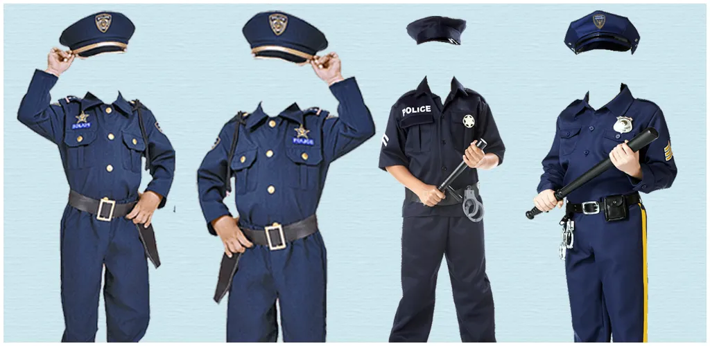 Kids Police Photo Suit | Indus Appstore | Screenshot