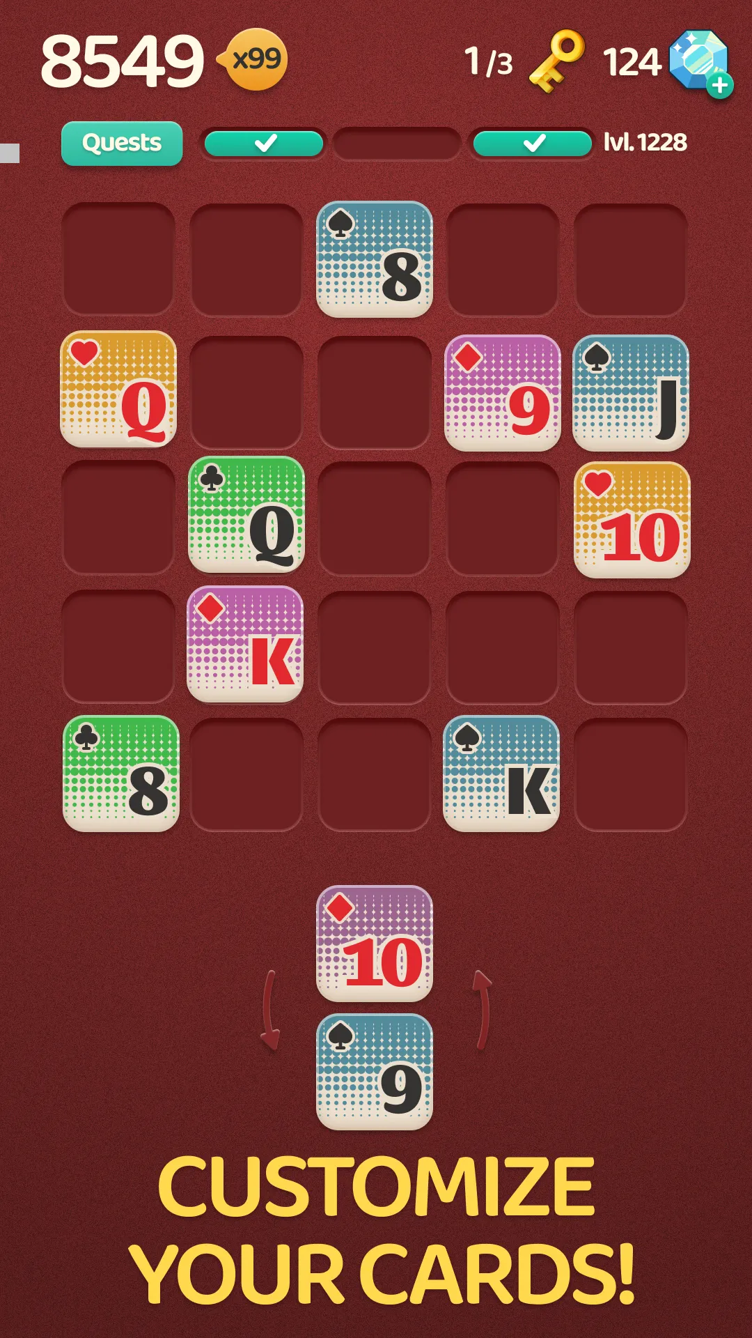 Cards Up! | Indus Appstore | Screenshot