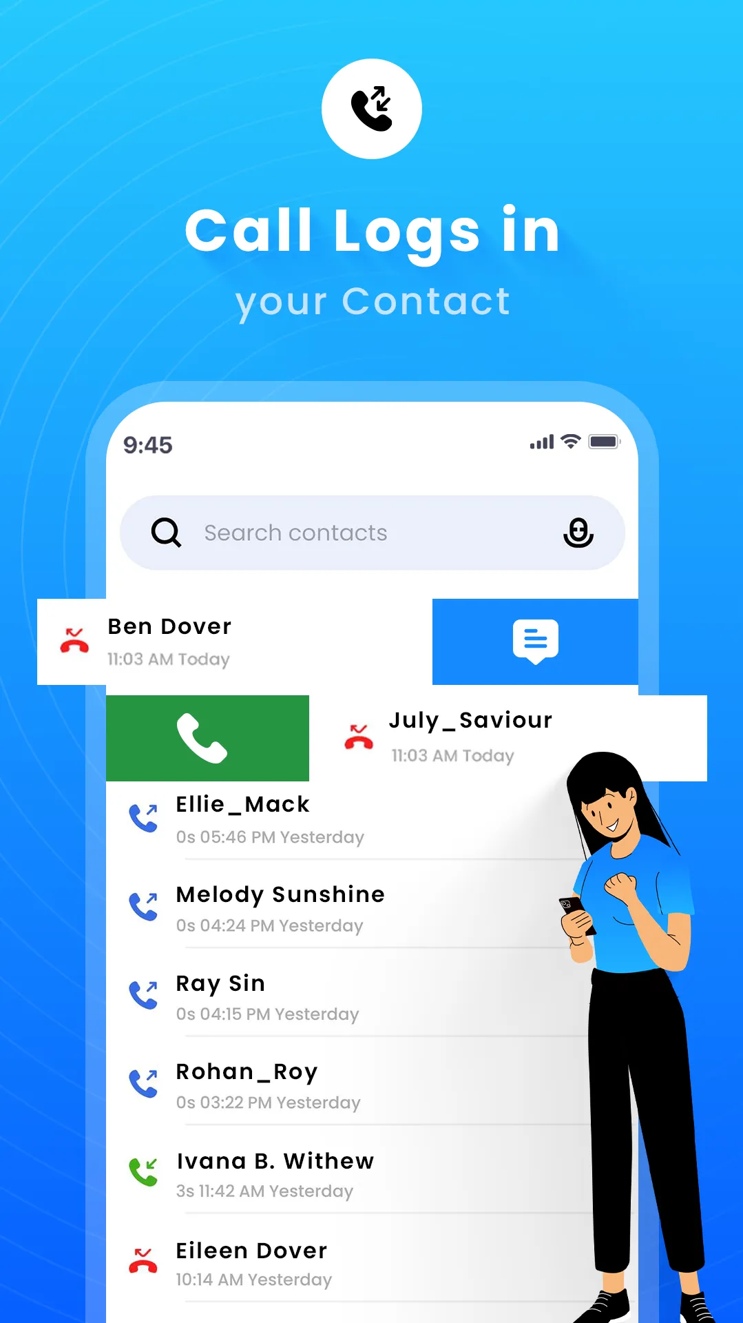 Contacts | Indus Appstore | Screenshot