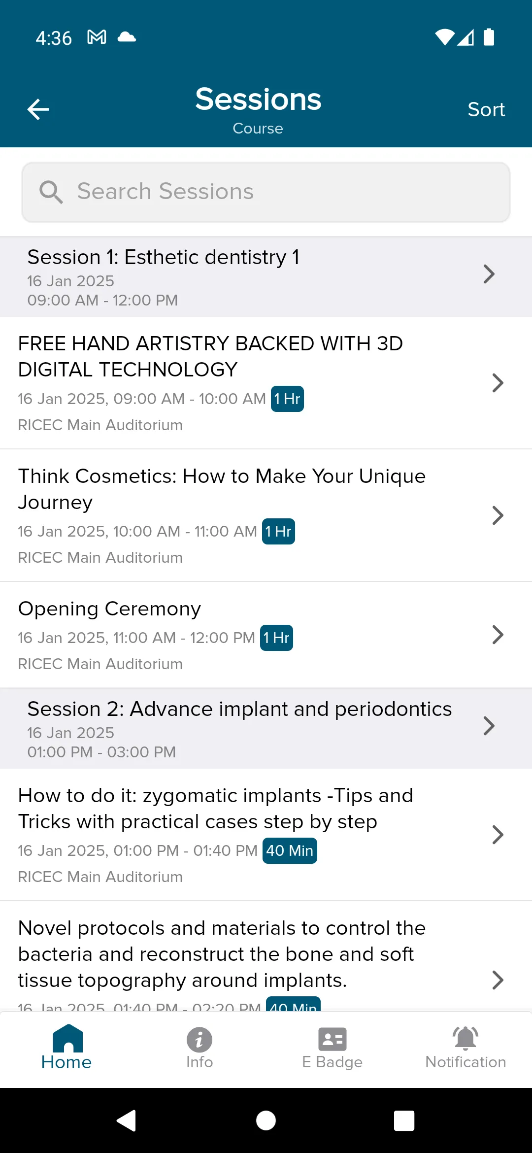 Saudi Int Dental Conference | Indus Appstore | Screenshot