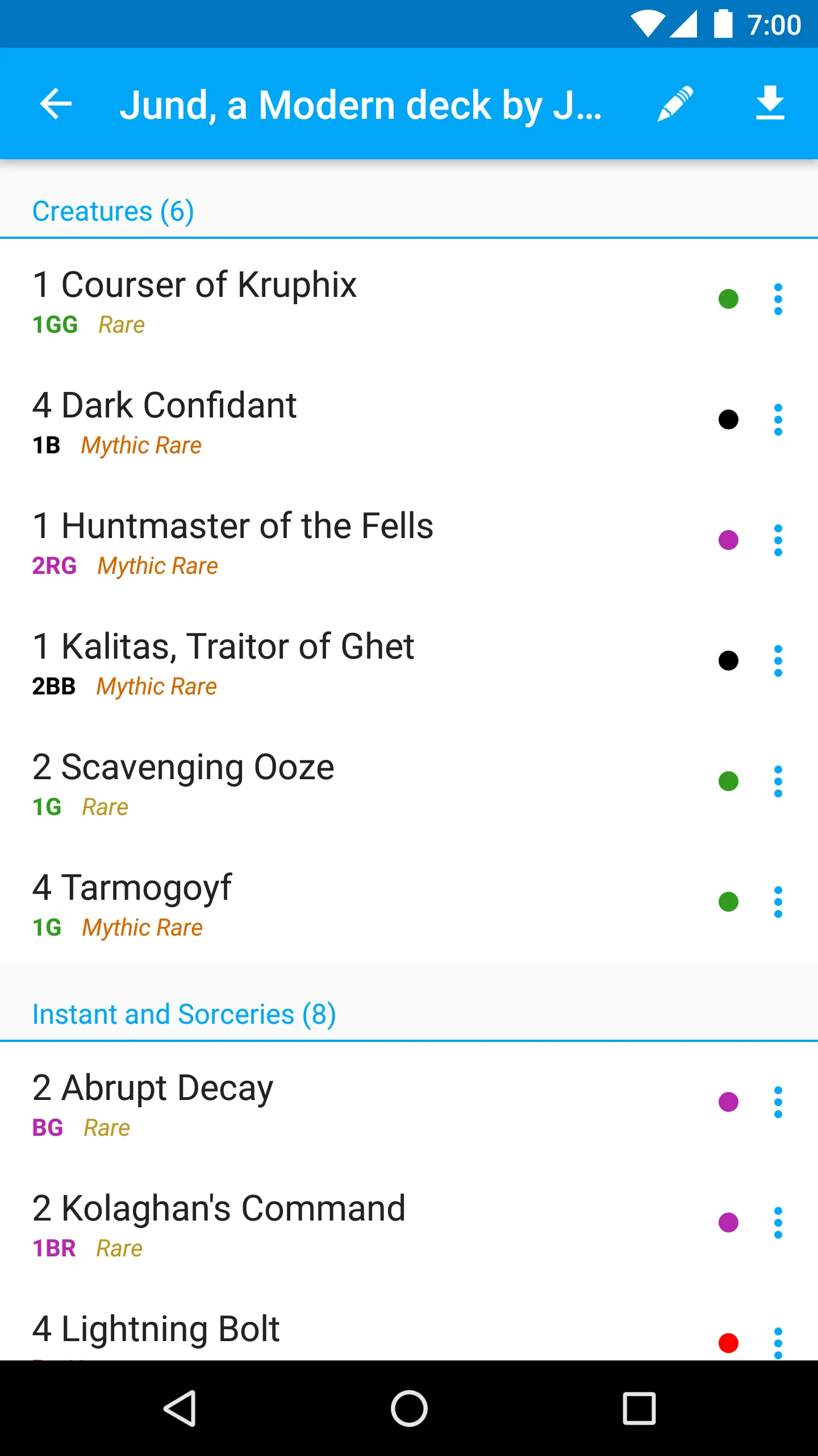 Cards Info for MTG | Indus Appstore | Screenshot