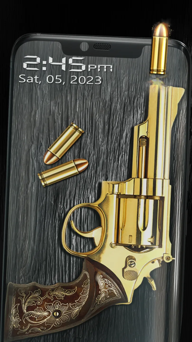 Revolver Lock Screen | Indus Appstore | Screenshot