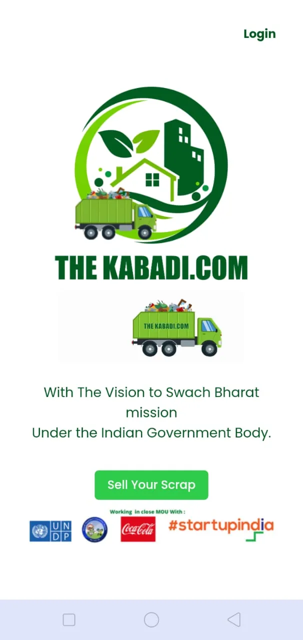 The Kabadi.com-sell your scrap | Indus Appstore | Screenshot