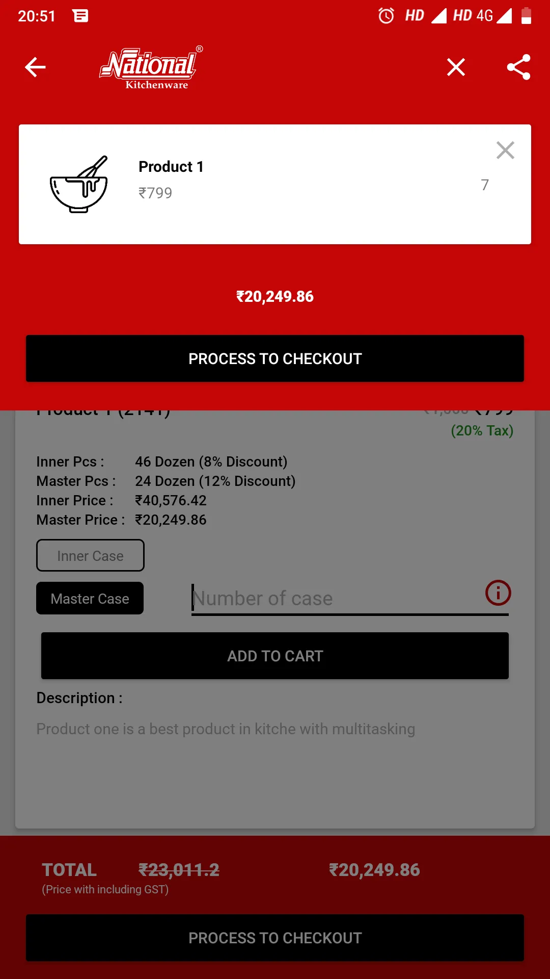 National Kitchenware | Indus Appstore | Screenshot