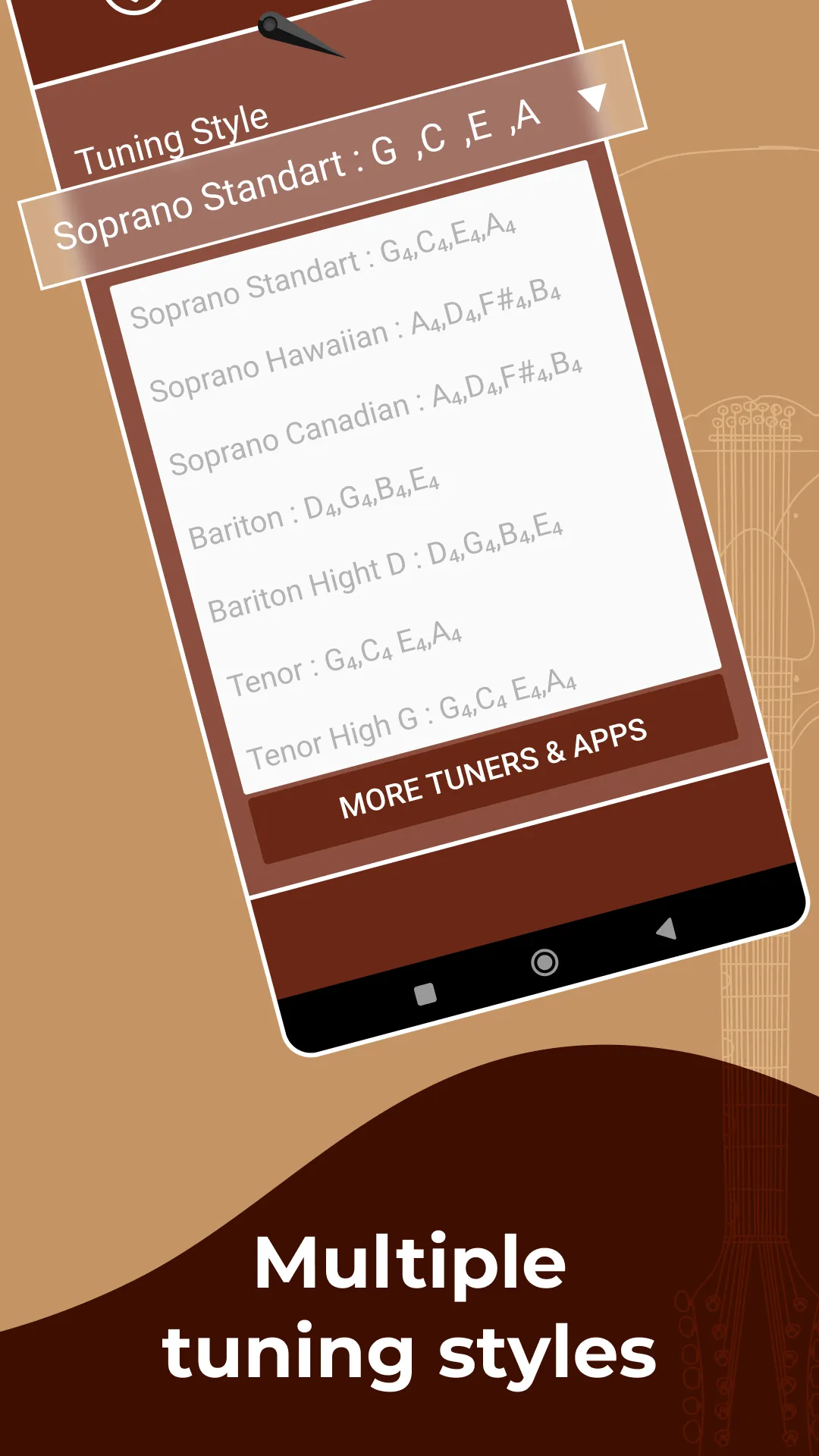 Ukulele Tuner | Indus Appstore | Screenshot