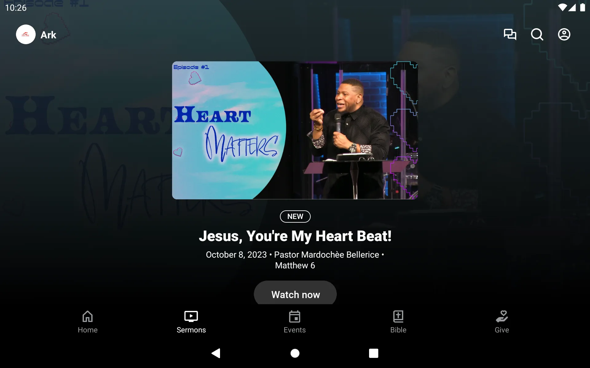 The Ark Church WPB | Indus Appstore | Screenshot