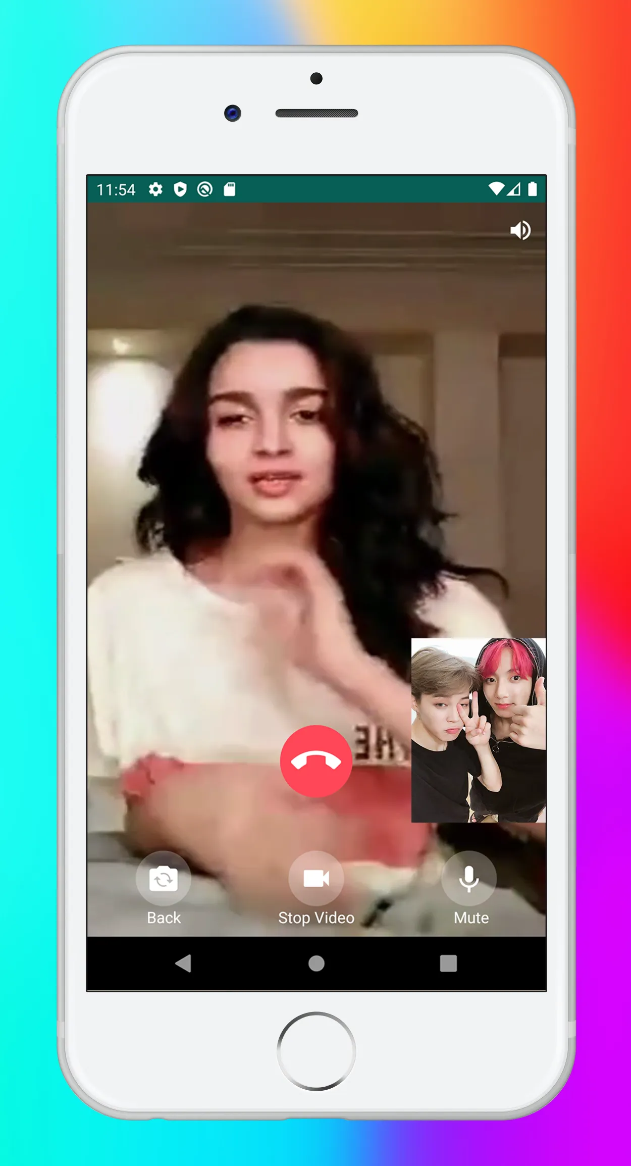 Chat With Alia Bhatt - fake ca | Indus Appstore | Screenshot