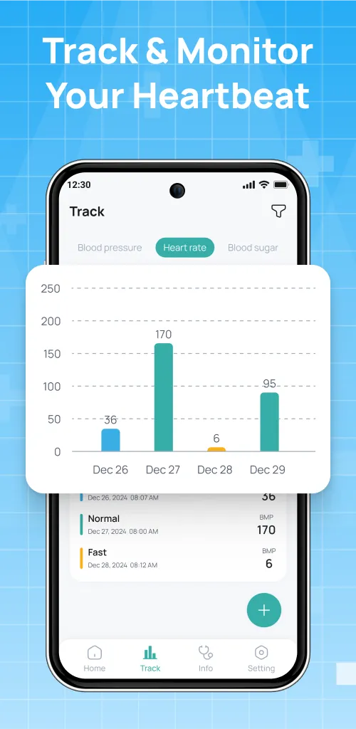 Blood Pressure & Sugar Tracker | Indus Appstore | Screenshot