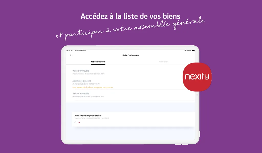 myNexity AG | Indus Appstore | Screenshot