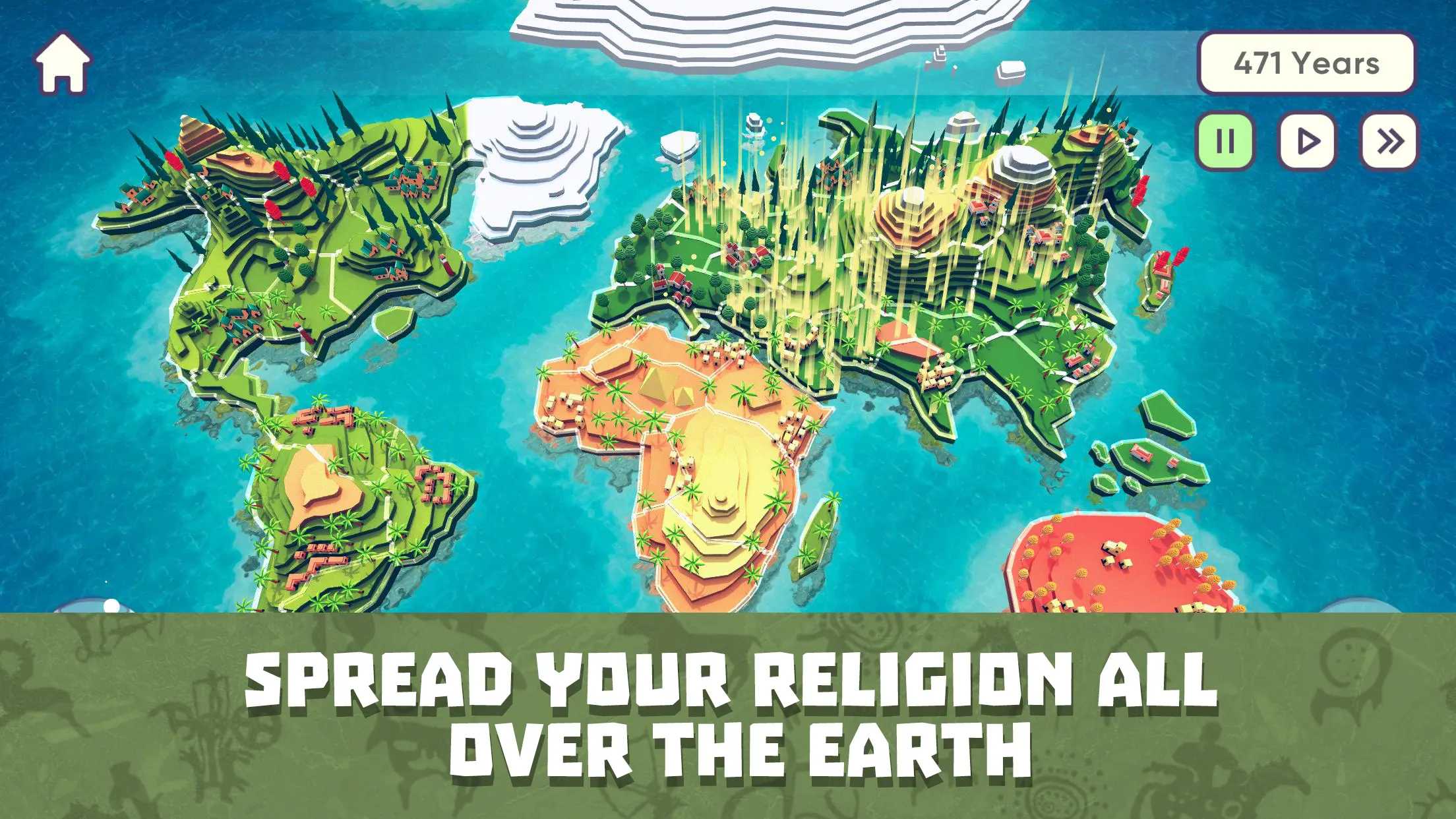 Religion Inc. God Simulator | Indus Appstore | Screenshot