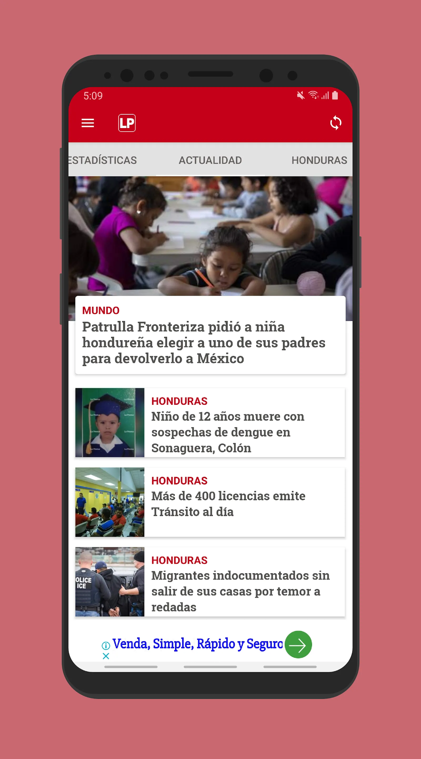 La Prensa Honduras | Indus Appstore | Screenshot