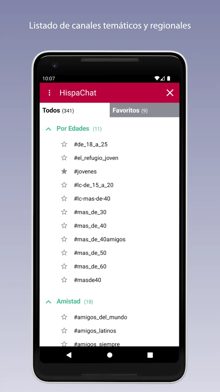 HispaChat - Chat en español | Indus Appstore | Screenshot