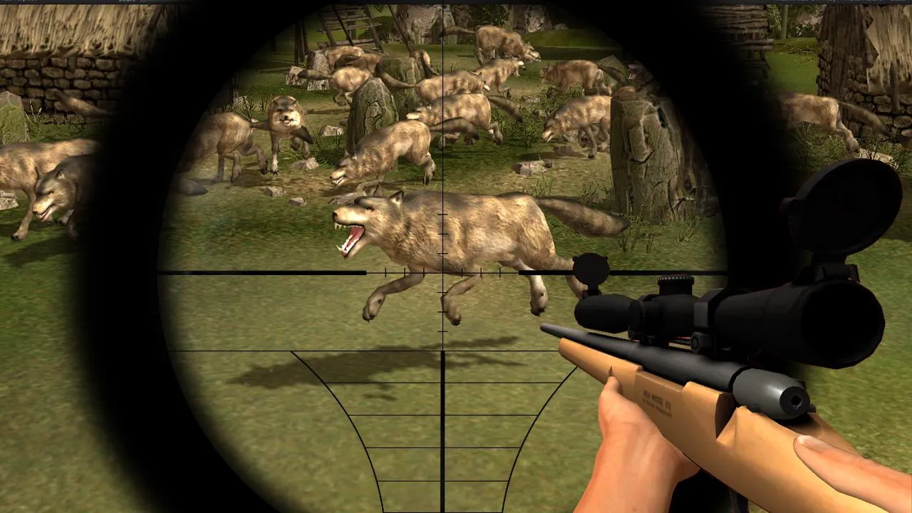 Wild Animal Wolf Game | Indus Appstore | Screenshot