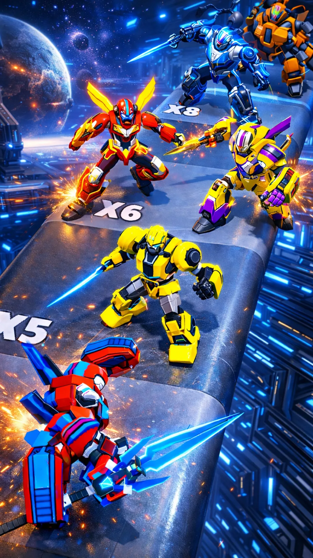 Robot Transform: Runner Game | Indus Appstore | Screenshot