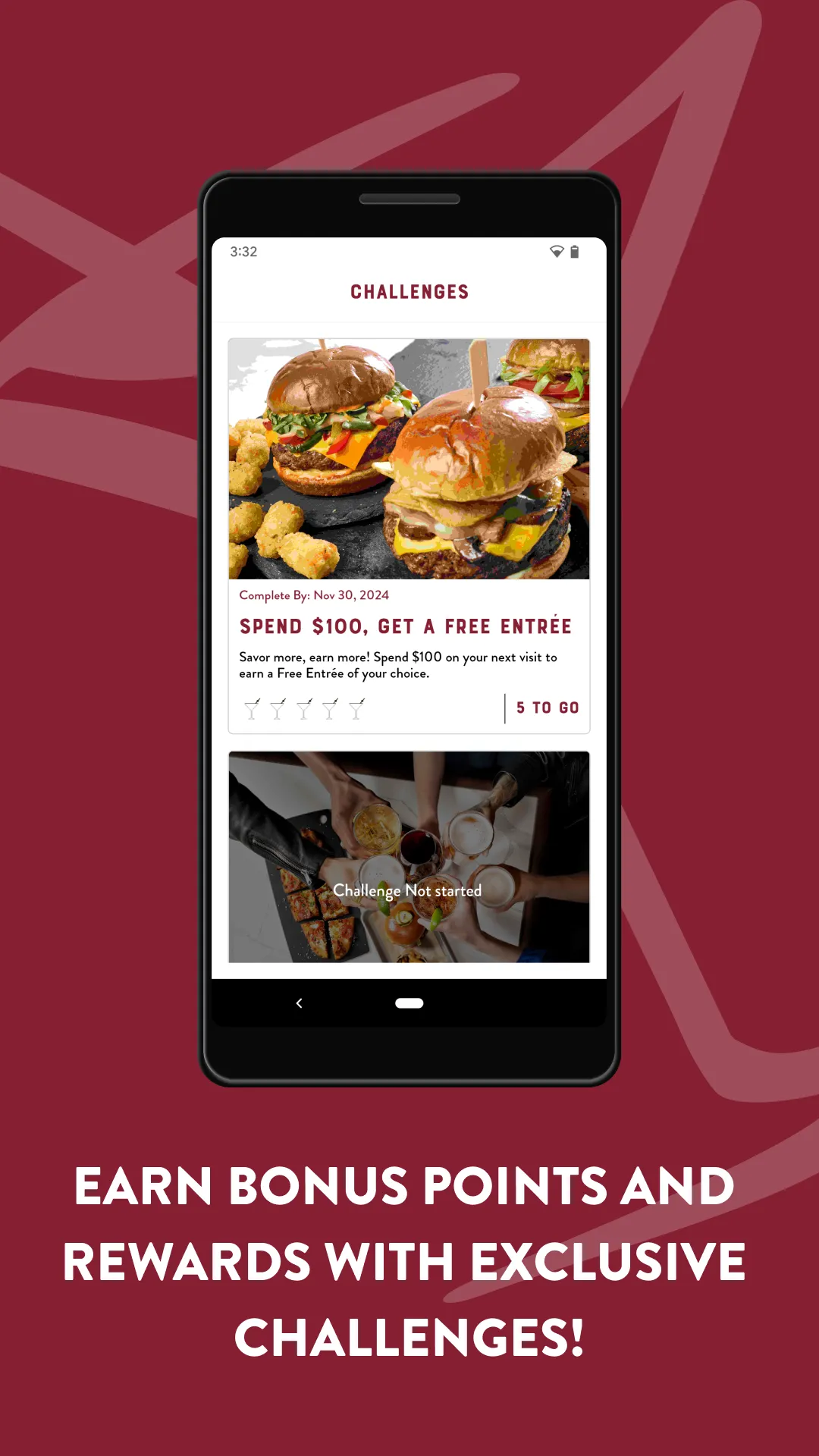 Bar Louie Rewards | Indus Appstore | Screenshot