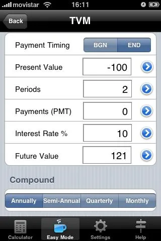 Financial Calculator Trial | Indus Appstore | Screenshot