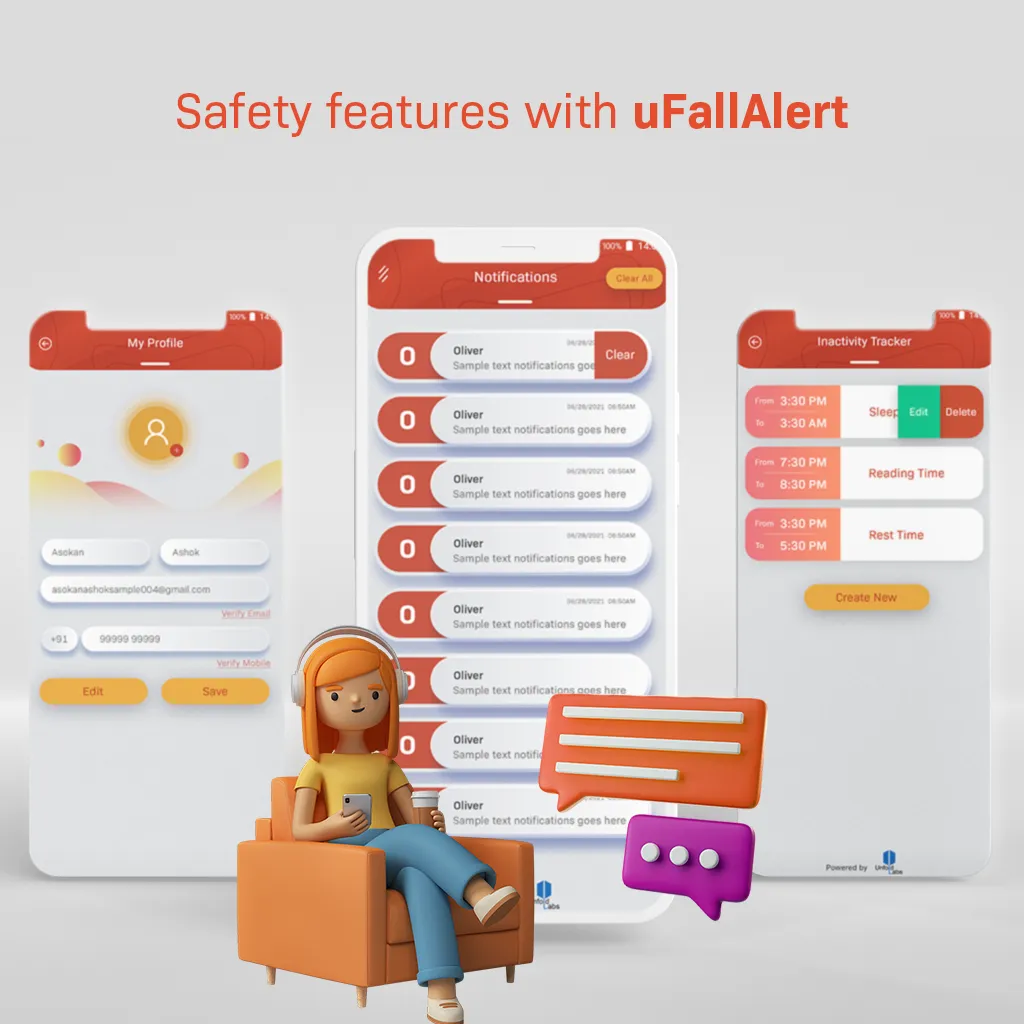 uFallAlert – Fall Detection | Indus Appstore | Screenshot