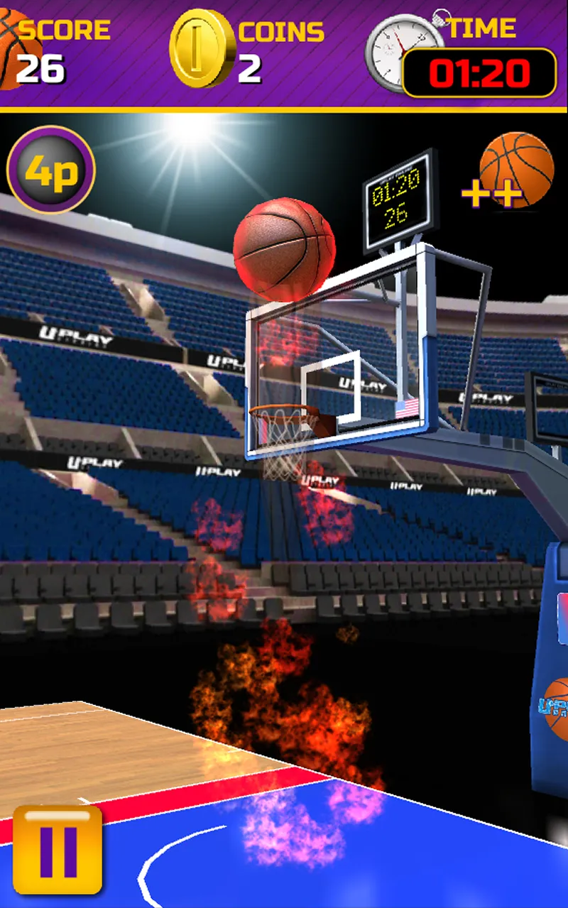 Swipe Basketball | Indus Appstore | Screenshot