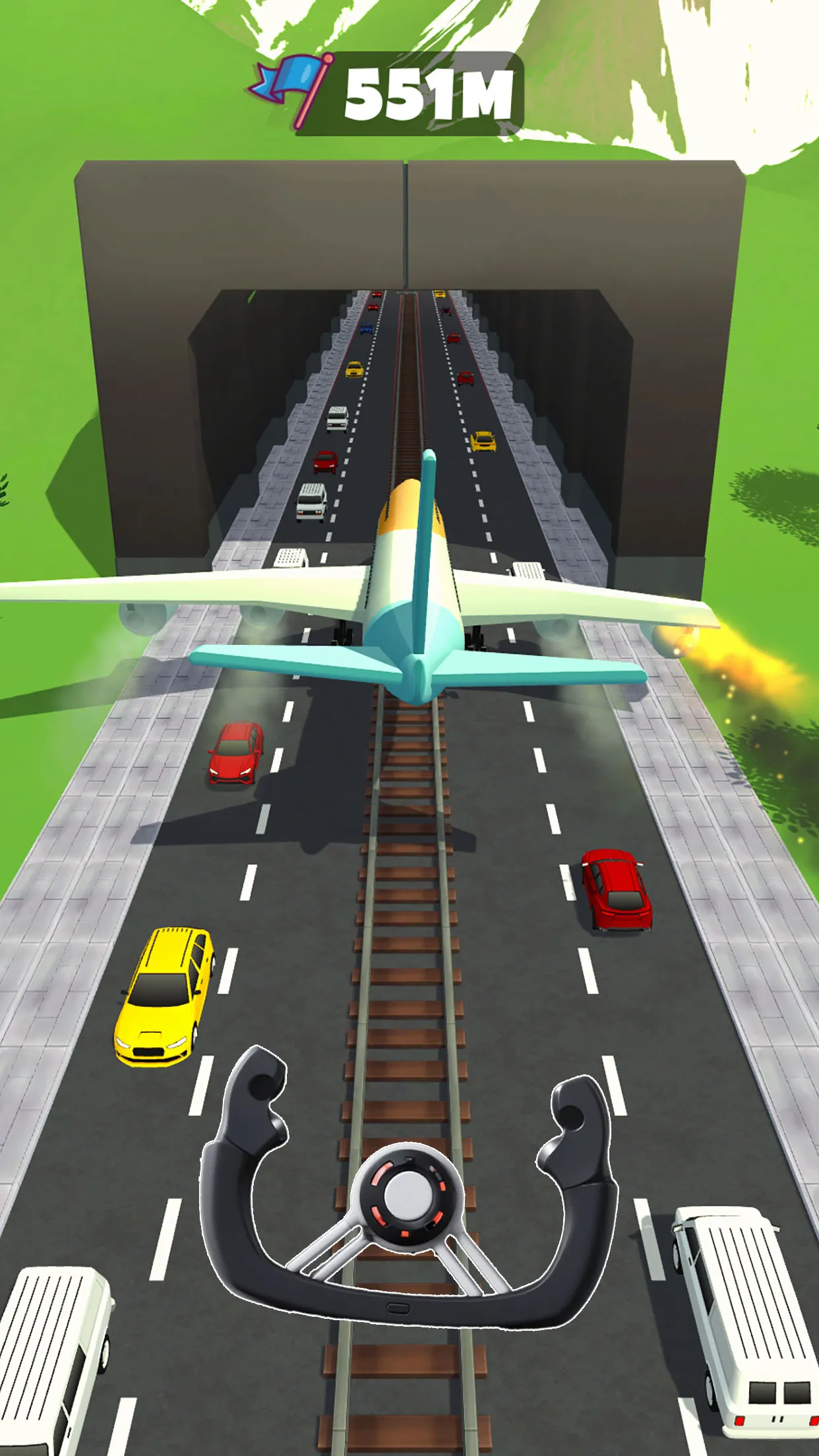 Sling Plane 3D - Sky Crash Jet | Indus Appstore | Screenshot