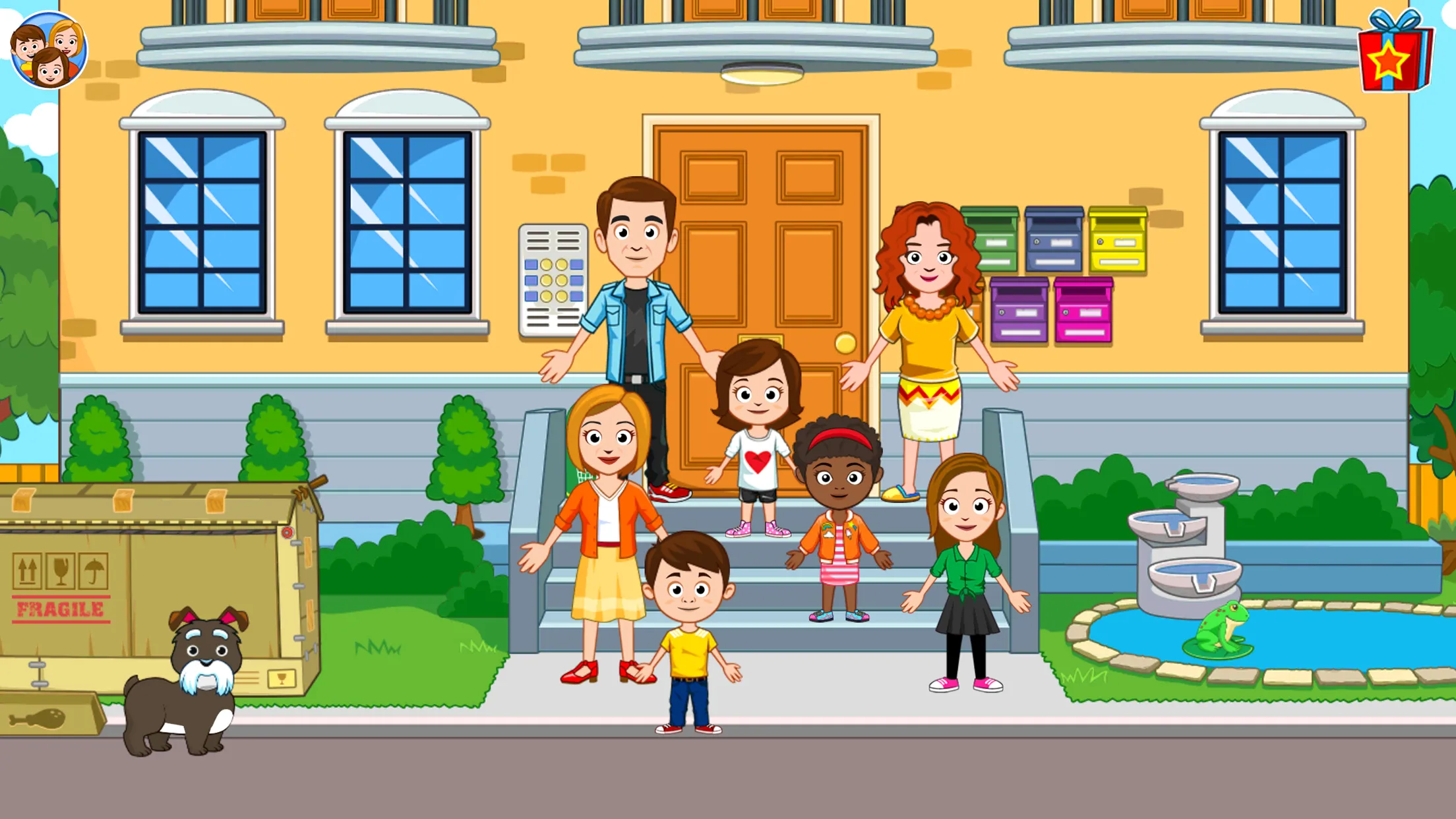 My Town - Friends House game | Indus Appstore | Screenshot